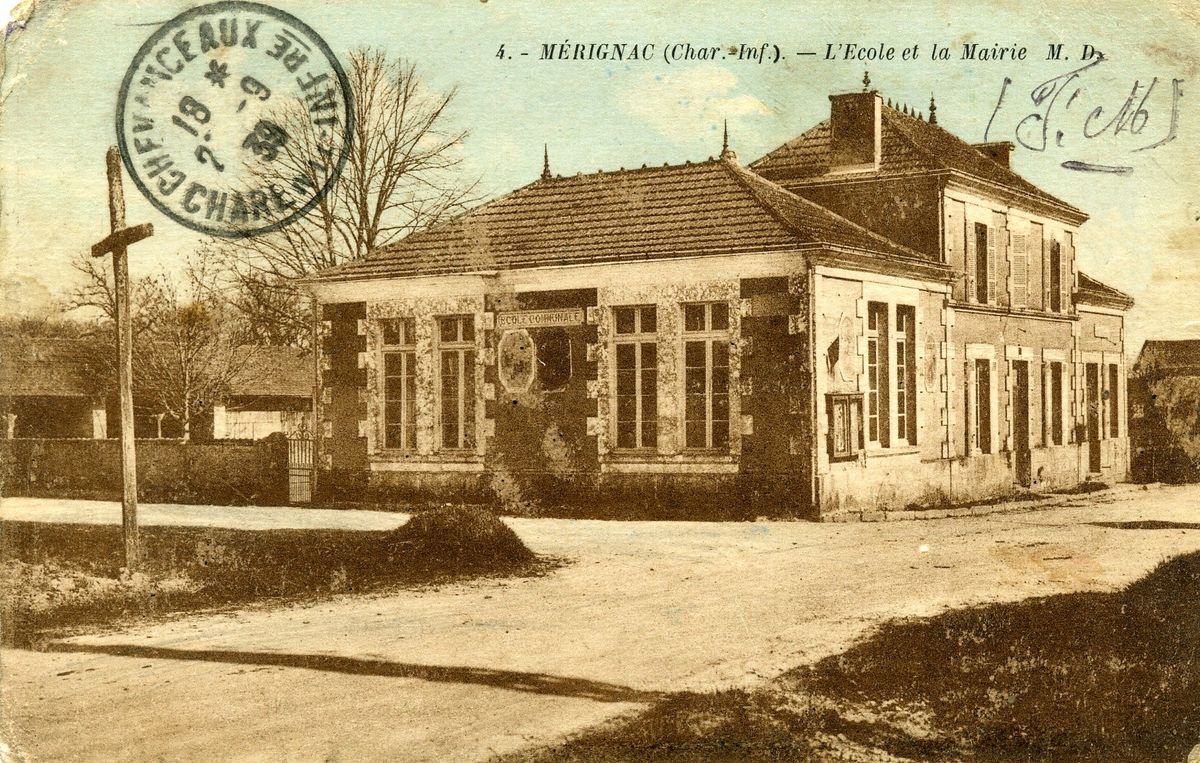 Mérignac : L'École et la Mairie